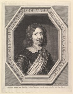 Nicolas de Neuville, Marquis de Villeroy by Jean Morin