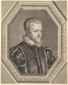 Philip II, King of Spain by Jean Morin