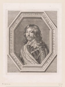 Portrait of Henry II of Lorraine, Duke of Guise by Jean Morin