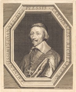 Cardinal Richelieu by Jean Morin after Philippe de Champaigne