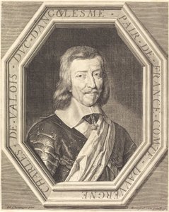 Charles de Valois, Duke of Angoulême by Jean Morin after Philippe de Champaigne