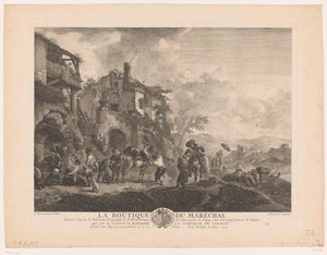 Travelers at a Blacksmith