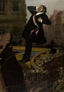Death of Deputy Alphonse Baudin on December 3, 1851 by Jean Paul Laurens