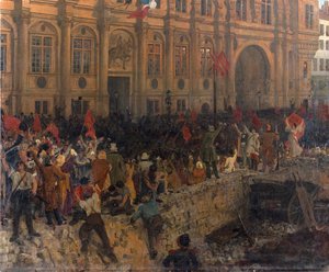 Proclamation of the Republic on February 24, 1848 by Jean Paul Laurens
