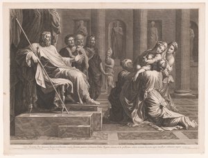 Esther before Ahasuerus by Jean Pesne