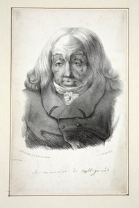 Portrait of Talleyrand, Aged 79 by Jean Pierre (after) Dantan
