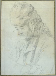 Voltaire in Old Age, 1769 by Jean Pierre Houel