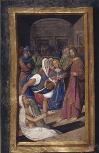 The Resurrection of Lazarus from Lettres bâtardes