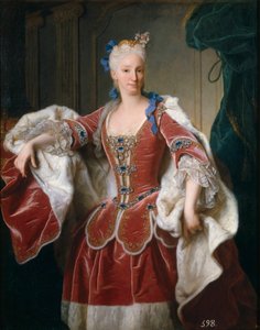 Portrait of Elisabeth Farnese, Queen Consort of Spain by Jean Ranc