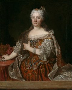 Portrait of Archduchess Maria Anna of Austria, Queen of Portugal