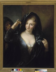 Young Girl at the Pearl Necklace by Jean Raoux
