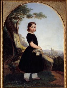 Portrait of a little girl (Esther Debost) Esther Debost, cousin of the artist