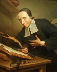 Abbot Tournus (1672-1733) in Prayer by Jean Restout