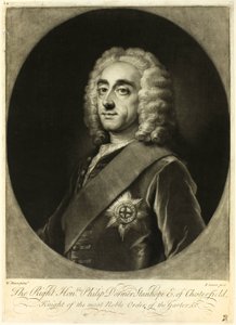 Philip Stanhope, Earl of Chesterfield by Jean Simon