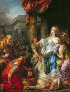 The Beheading of Cyrus II by Jean Simon Berthelemy