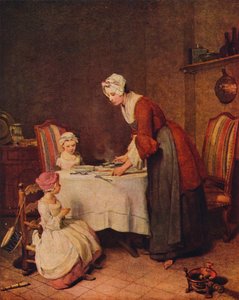 Grace or Le Bénédicité, c1740 by Jean Baptiste Simeon Chardin