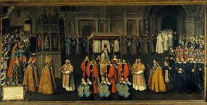 The Wish of the Plague, Procession April 22 by Jean Solvain
