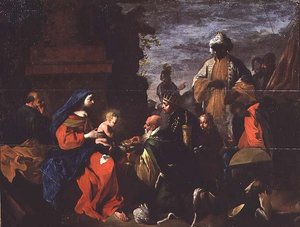 The Adoration of the Magi by Jean Tassel