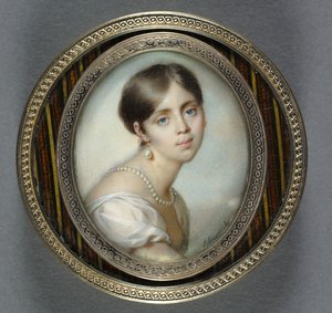 Portrait of a Young Woman in White, 1805 by Jean Urbain Guerin