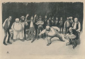 Les Joueurs De Bouchons, 1919 by Jean Veber