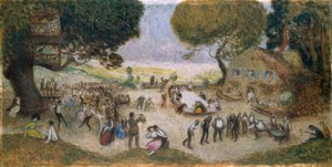 Sketch for Hôtel de Ville de Paris: Fête champêtre, circa 1906
