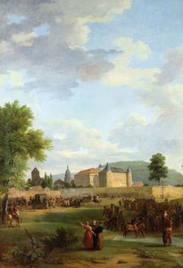 Napoleon received at Ettlingen by the Charles Frederick Grand Duke of Baden