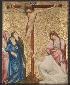Calvary with a Carthusian Monk, c.1389-95