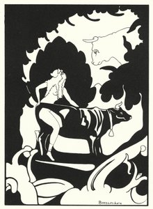 The Love Books of Ovid: Deceived by the Image of a Cow by Jean de Bosschere