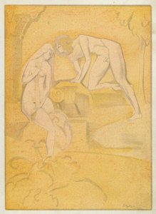 The Love Books of Ovid: Such kisses as Phoebus to Diana gives by Jean de Bosschere