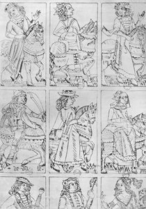 Lyonnese Playing Cards of the Fifteenth Century by Jean de Dale