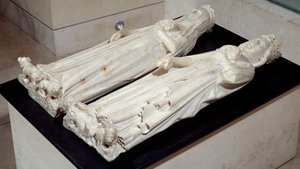 Tomb of the bowels of Charles IV the Bel (1293-1328) and Jeanne d