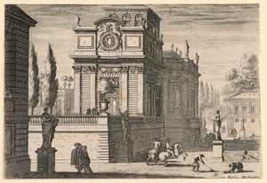 A Park of a Castle by Jean le Pautre