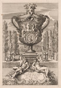 Decorative Urn, 1600s by Jean le Pautre
