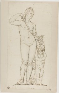Sculpture of Venus and Cupid, with Mars