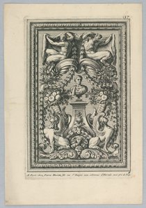 Sheet from the set, "Ornemens de Peaneaux pour... Lambris"