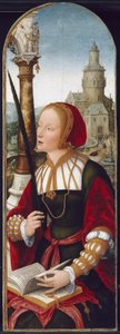 Saint Barbara by Jean the Elder Bellegambe