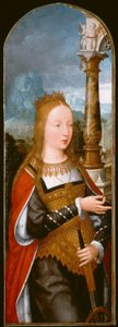 Saint Catherine, c.1520 by Jean the Elder Bellegambe