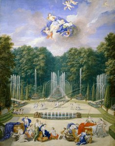 Water Games in Gardens, by Jean Cotelle by Jean the Younger Cotelle