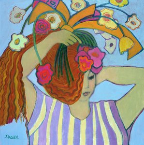 Flowers in Her Hair