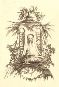 Chinese Fountain with Mask by Jeanne Deny