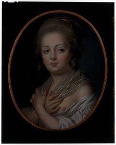 A Young Woman at Her Toilette by Jeanne Philiberte Ledoux