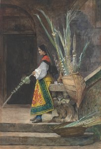 Palm Sunday in Spain, 1873