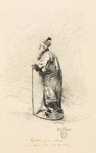 Study for the Magician in "Conte de Fée" (Story of a Fairy)
