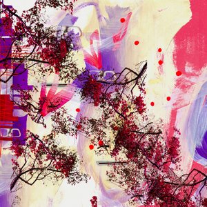 Vibrant Abstract Branches by Jenja Braun