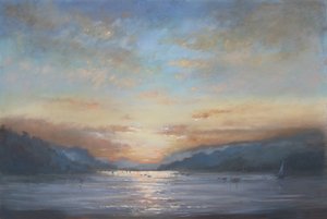 Salcombe Dawn by Jennifer Wright