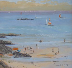 Salcombe Millbay Morning by Jennifer Wright