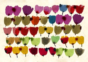 Forty Five Tulips, 2023 by Jenny Frean