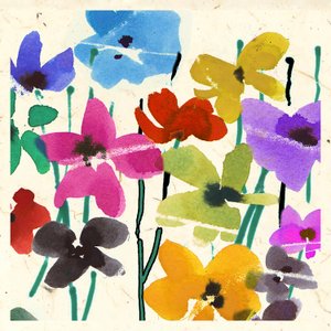 Inky Flowers by Jenny Frean