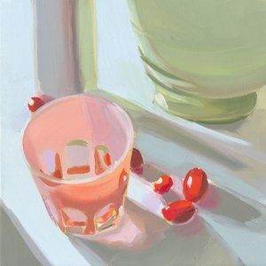 Pink Glass by Jenny Westenhofer