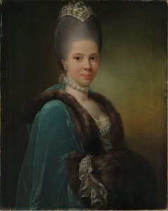 Christine Bodilla Birgitte von Munthe af Morgenstierne by Jens Juel